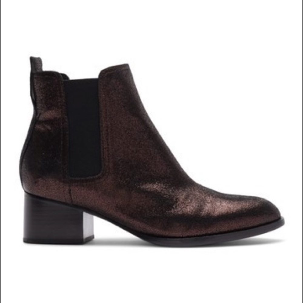 Rag & Bone Walker Metallic Leather Boot